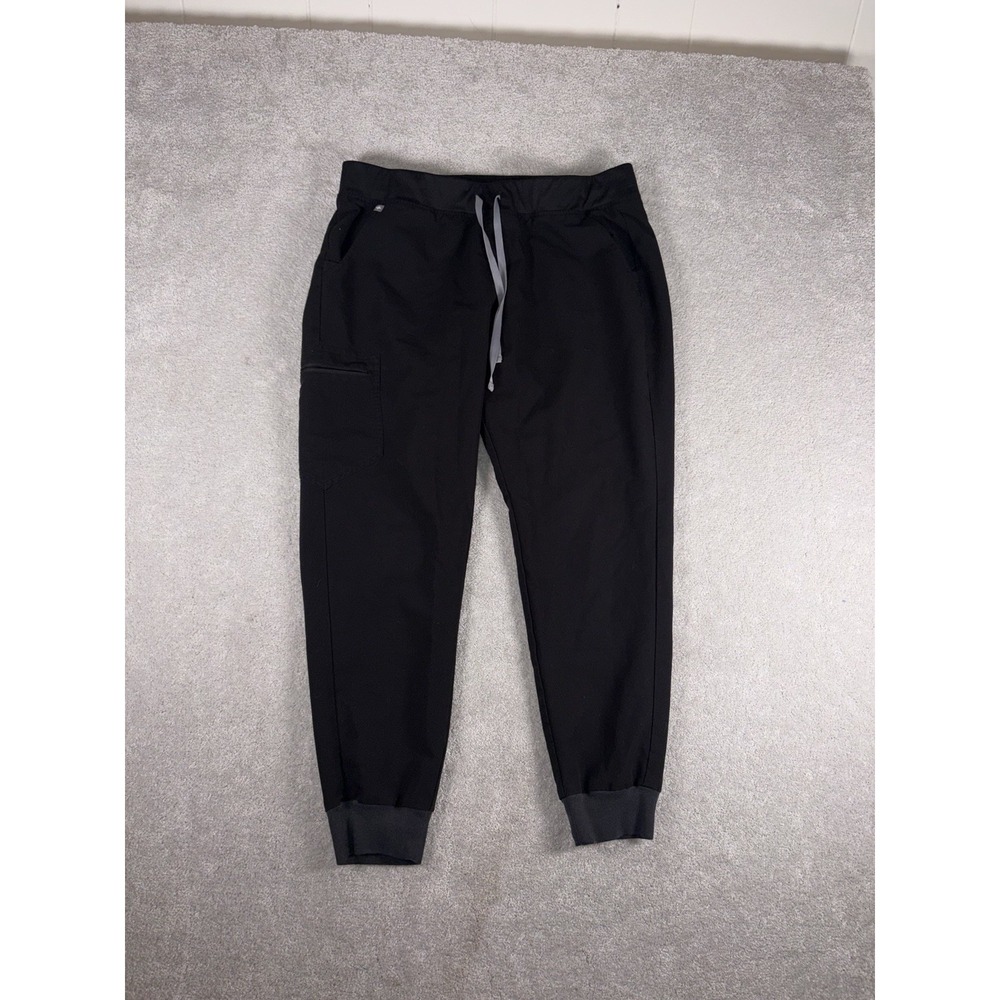 figs womens zamora jogger scrub pants black xl high rise